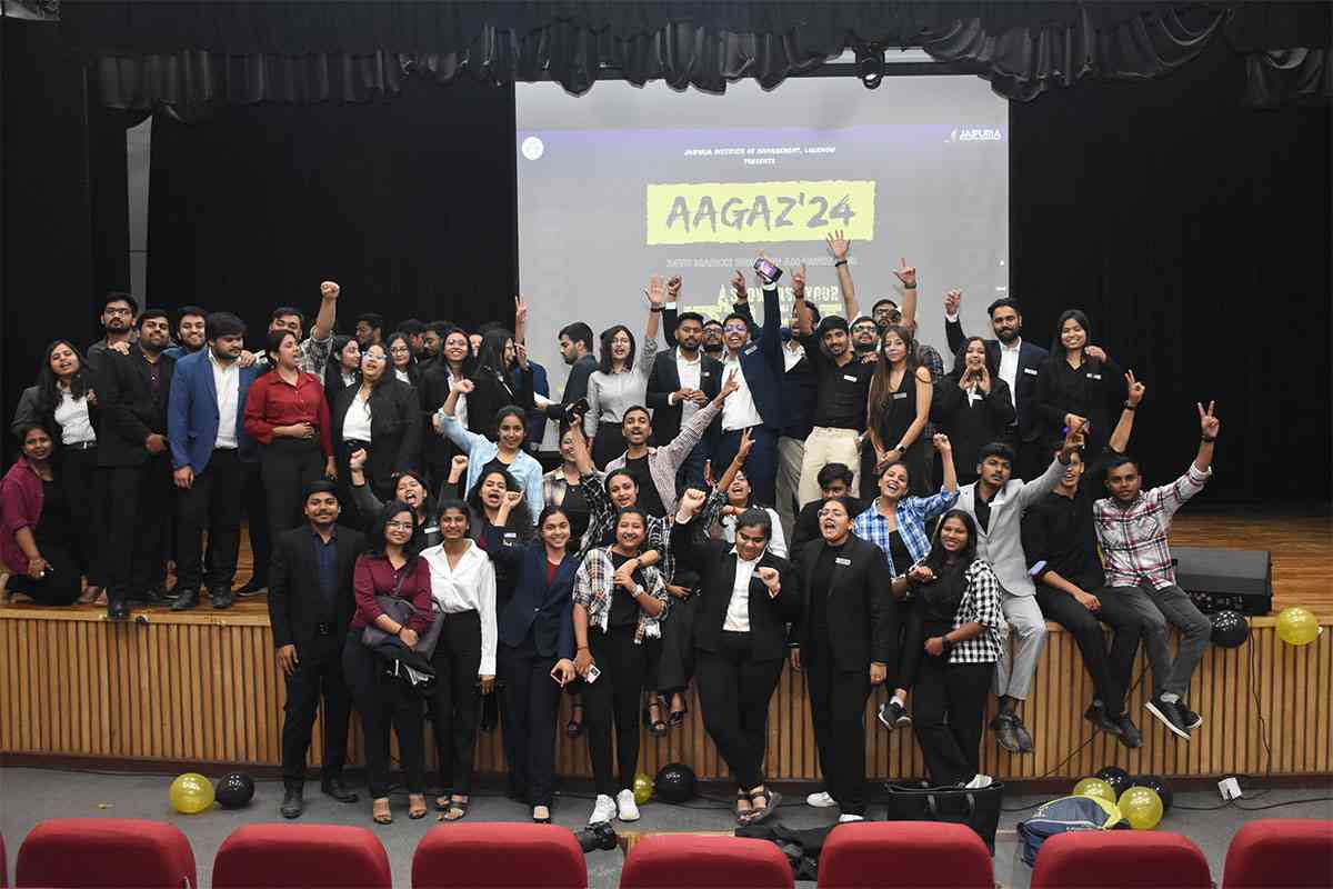 AAGAZ-2024 at JIM-Lucknow: Spotlight on Rising Stars