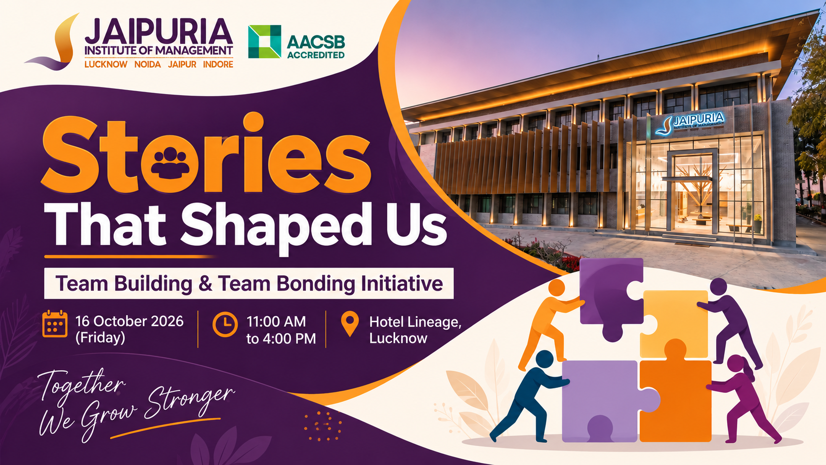 Stories That Shaped Us: Strengthening Bonds Beyond the Workplace-JIM Lucknow