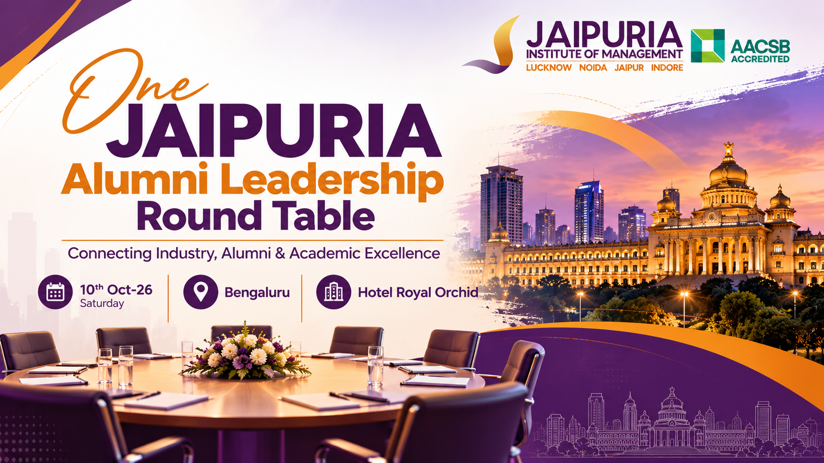One Jaipuria Alumni Leadership Round Table-Bengaluru Edition